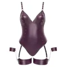 Cottelli Bondage bodis – violetinis – 3 XL — Nuotrauka 7