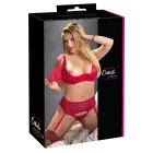Red Lace Bra and Thong Set with Cheeky Details – 90E/XL — Photo 1
