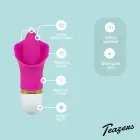 Teazers Flower Touch vibraator – 12 cm – roosa — Foto 3