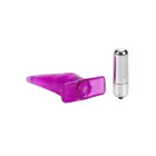 Mini Vibro Tease vibrējošs anālais spraudnis – 10 cm (4″) – Rozā Foto 3