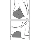 Liberator BonBon pozīciju spilvens – melns Foto 10