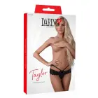 Taylor avatud aluspüksid – mustad – S/M Photo