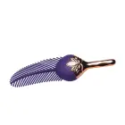 The Tickler – vibrating silicone feather tickler – purple/gold — Photo 3