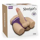 LoveToy Streetgirl's #14 with Bendable Dildo – premium masturbatorius su lanksčiu dildo, TPE — Nuotrauka 1