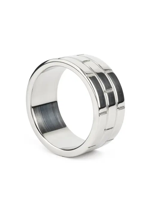 Mr. Steel The Wall кольцо для члена – 50 мм – серебристый