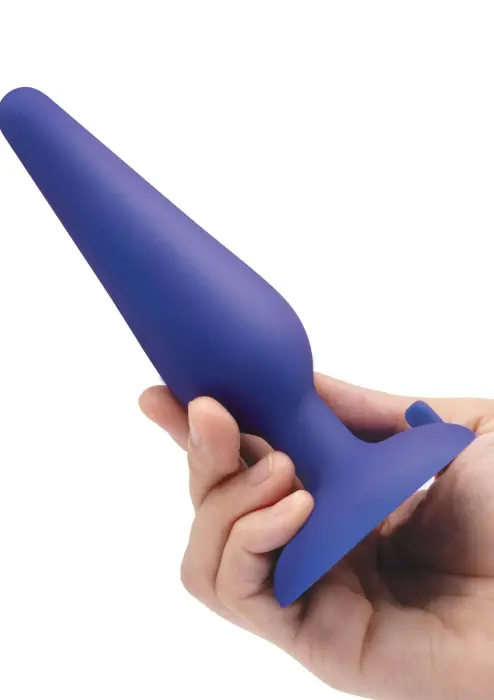 B-Vibe 3 daļu anālo spraudņu komplekts – Zils Foto 11