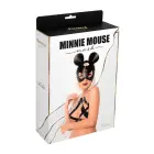 Fetish Fantasy маска Minnie Mouse – чёрная — Фото 4