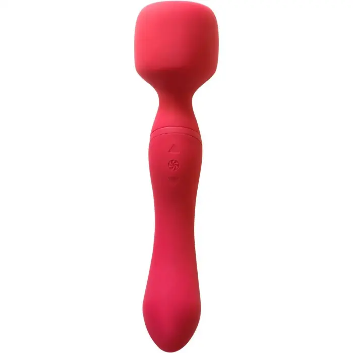 Sildošais wand vibrators – 22 cm (8.5″) – sarkans