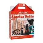 Doc Johnson Vac-U-Lock – dual-density ULTRASKYN strap-on set with remote — Photo 2