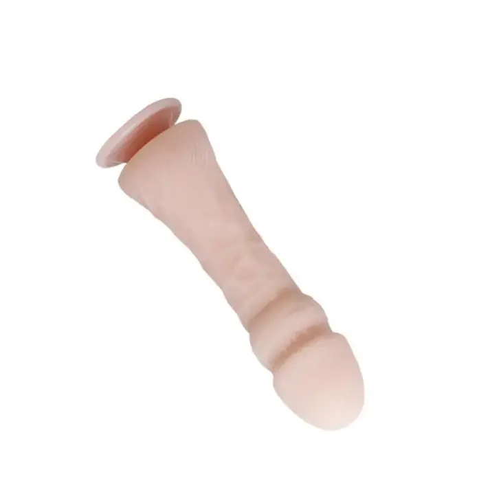 The Big Penis Reālistisks dildo ar piesūcekni – 23.5 cm (9.25″) – Miesas krāsa Foto 3