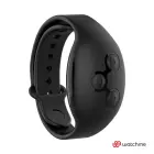 Wearwatch Dual Technology porų vibratorius su WatchMe nuotolinio valdymo laikrodžiu – akvamarinas/anglies juoda — Nuotrauka 3
