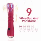 Jackal Red G-punkta vibrators ar kustību funkciju – 21.9 cm (8.6″) – sarkans Foto 6