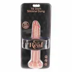 Get Real silikoninis dildo 19 cm – 19 cm (7.5″) – kūno spalva — Nuotrauka 3