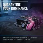 LOCKDOWN Chastity Cage Large Pink - Secure ABS System, Spacious Fit — Foto 5