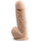 Model 1 Vibrating Realistic Dildo – 21.6 cm (8.5″) – Skin — Photo 4