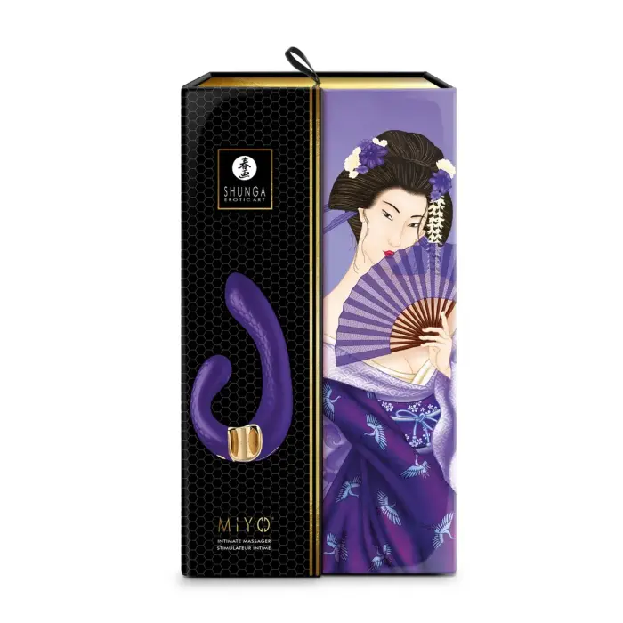MIYO вибратор для точки G – 18 cm (7″) – фиолетовый
