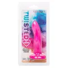Twisted Love savīts dildo – 15 cm (6″) – Rozā — Foto 2