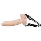 Латексная насадка с ремнем "Bull Power" – 15 cm (6″) – с венами — Фото 2
