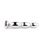Jewellery Metal Anal Plug NO. 1 – 13.5 cm (5.3″) – Pink — Photo 3