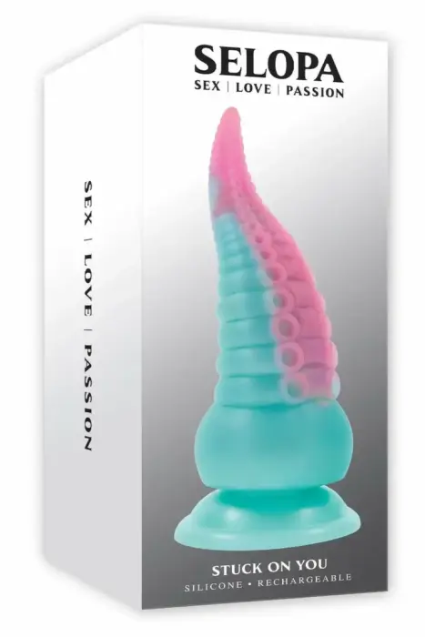SELOPA STUCK ON YOU Flexible Silicone Tentacle, 19 cm, USB Rechargeable