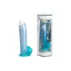 Angel Реалистичный Фантазийный Дилдо – 20.3 cm (8″) – Жемчужно-синий — Фото 8