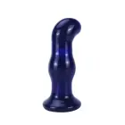 Gleaming Glass Anal Plug – Blue — Photo 6