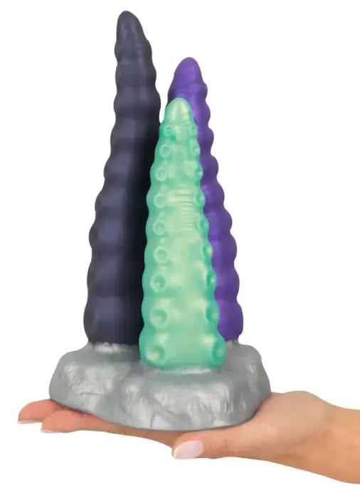 Beasty Cocks Triple Tentacle Dildo – 22 cm (8.5″) Photo