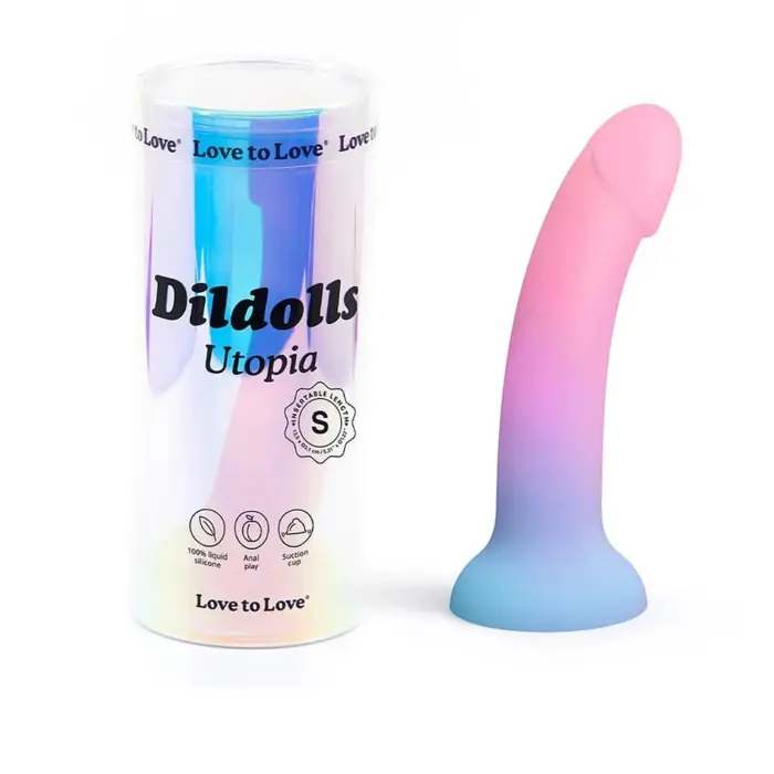Dildolls Utopia S dildo – 15.3 cm