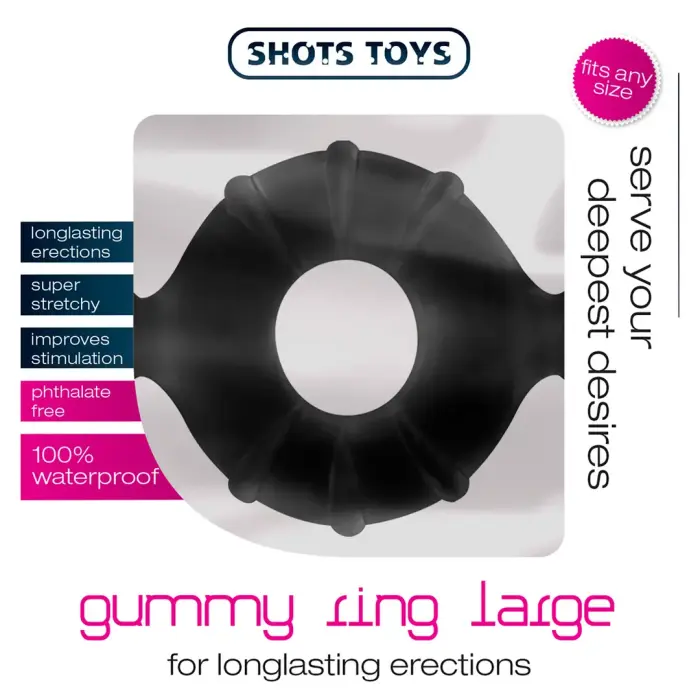 Gummy peenis võru – L suurus