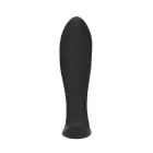 E-Stim Vibrating Anal Plug with Remote Control – 12 cm – Black — Photo 6
