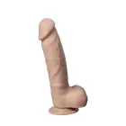 Silexd Real Skin Model 1 reālistisks dildo ar piesūcekni – 23 cm (9″) – miesas krāsa — Foto 2