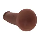 Divslāņu silikona reālistisks sliding skin dildo – 18.5 cm (7″) — Foto 4