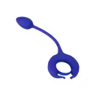 Admiral Weighted Cock Ring – Blue — Photo 14