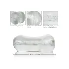 Stroke It Tight Dual-Entry Masturbator – Clear — Photo 4