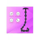 NMC 19 Inch Ribbed Silicone Beads – black – T-bar handle – 48 cm — Photo 4