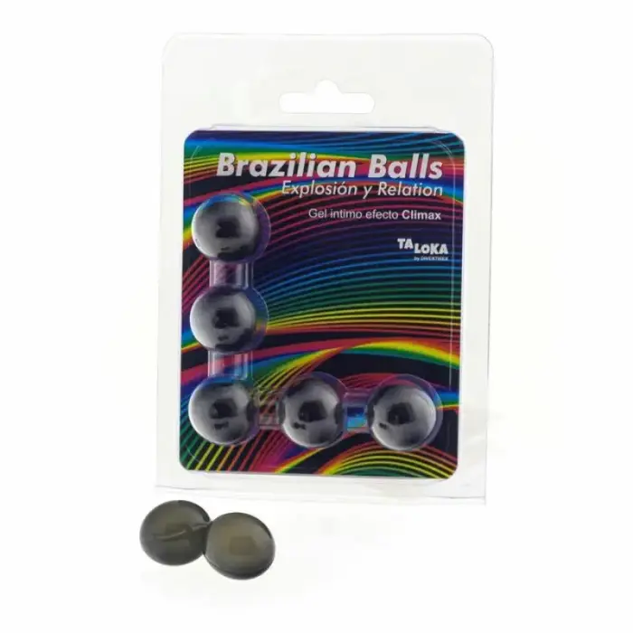 Taloka Brazilian Balls massage gel capsules – Climax effect – 5 pcs