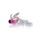 Tongue Vibro Cock Ring – Clear — Photo 6