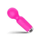 Uzlādējams mini vibrators ar 20 funkcijām – rozā — Foto 2