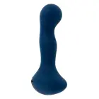 ZERO TOLERANCE BLUE OASIS вибрирующий силиконовый анальный плаг – 12.3 см (4.8″) – Синий — Фото 3