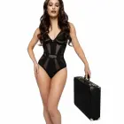 Bedroom Fantasies BDSM набор из 13 предметов из искусственной кожи – чёрный — Фото 2