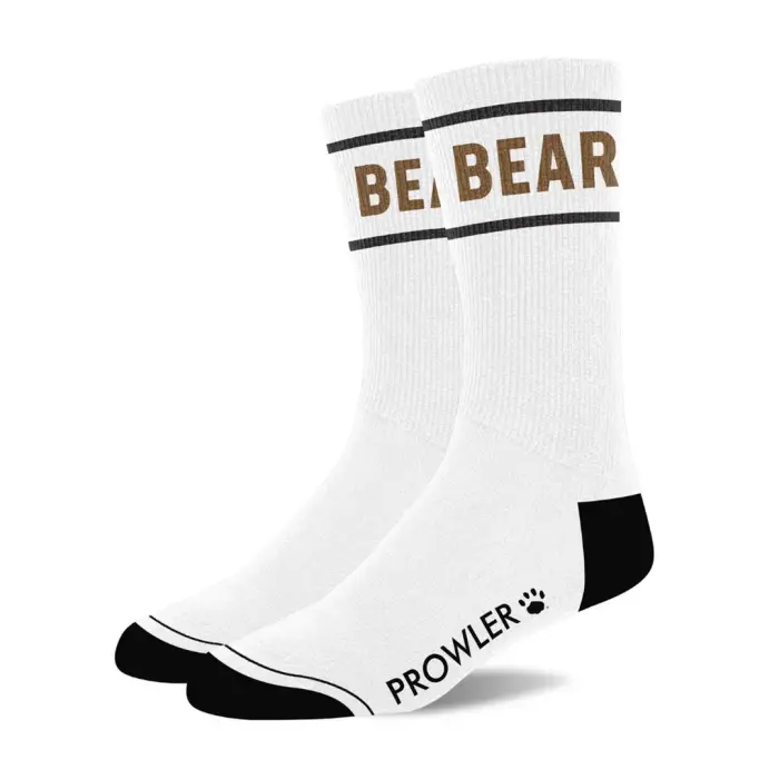 Bear Socks - White/Brown Foto 2