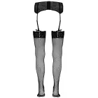 Fishnet Stockings with Lace Top – M/L — Photo 5