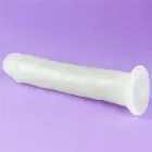 LoveToy Lumino Play Dildo – glow in the dark – TPE – 8" / 20.3 cm — Photo 17