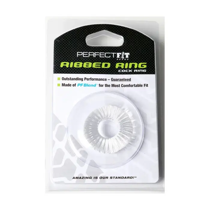Ribbed Ring peenis võru – läbipaistev