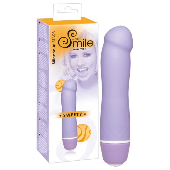 Sweet Smile Sweety Vibrator – 12.4 cm (4.9″) – Purple Photo