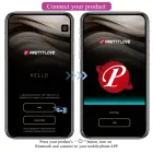 PRETTY LOVE Doreen Vibrating Egg with APP Control – Pink — Photo 12