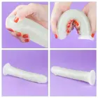 LoveToy Lumino Play Dildo – glow in the dark – TPE – 8" / 20.3 cm — Photo 12