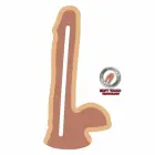 Get Real дилдо с двойной плотностью – 17 см (6.7″) – телесный — Фото 3