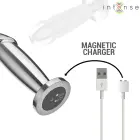 INTENSE M Remote-Controlled Metal Plug – 11.8 cm – Silver — Photo 6