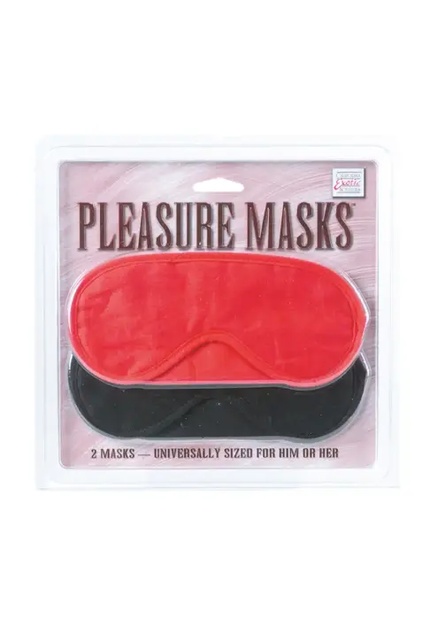 Pleasure Masks 2-gab. komplekts – daudzkrāsains